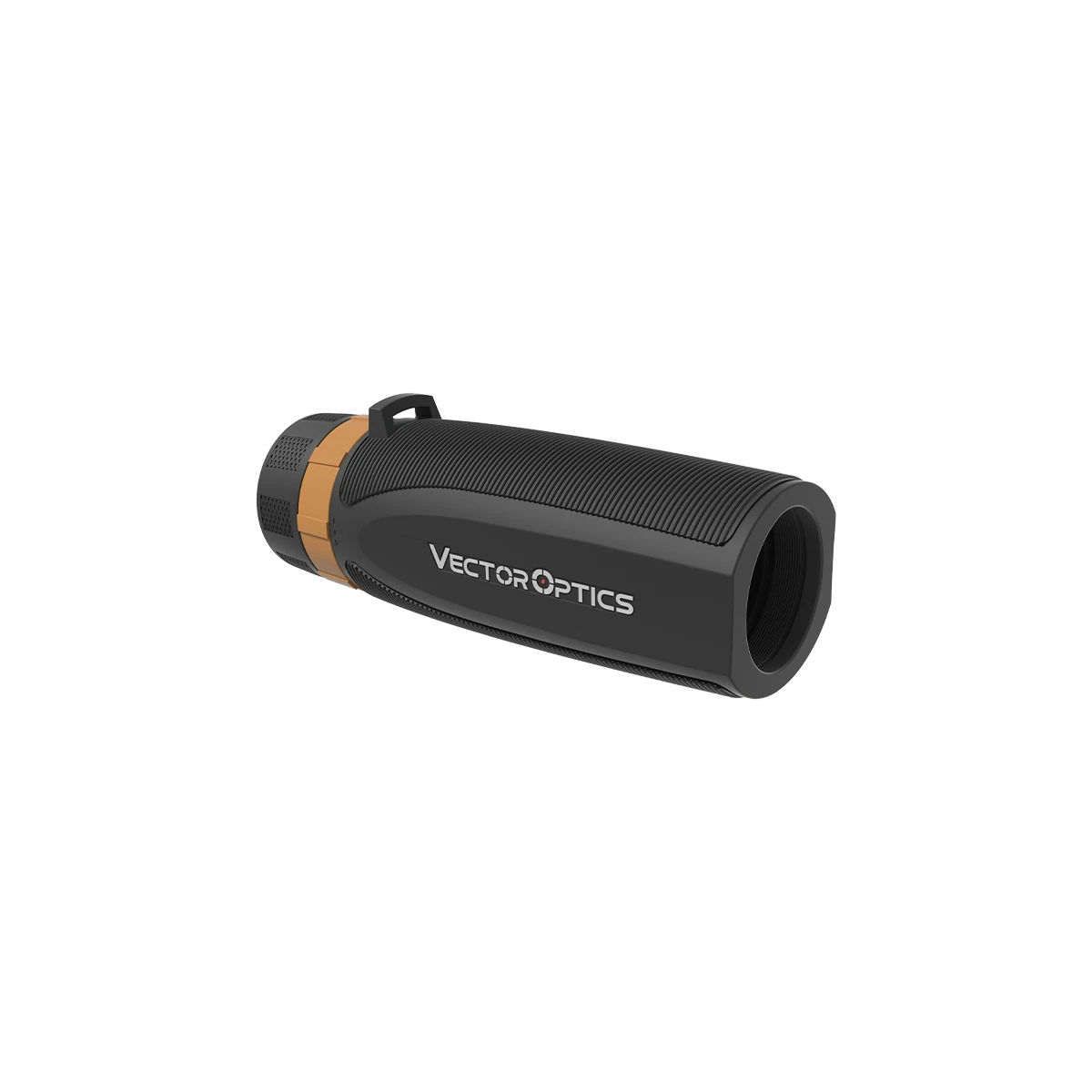 Forester 8x32 Monokular - Kompakt & Wasserdicht, Rückansicht mit VECTOR OPTICS-Logo, robustes Design für unterwegs.