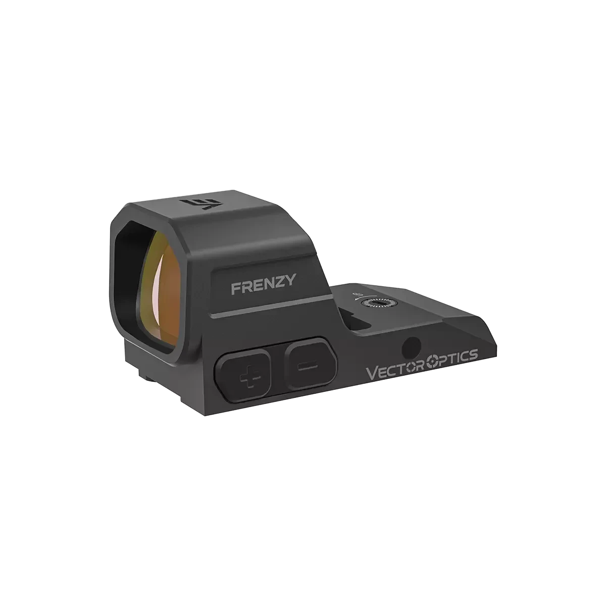 Frenzy MOS Red Dot Sight – Vector Optics mit kompaktem Design und seitlichen Bedientasten, ideal für Glock MOS Pistolen.