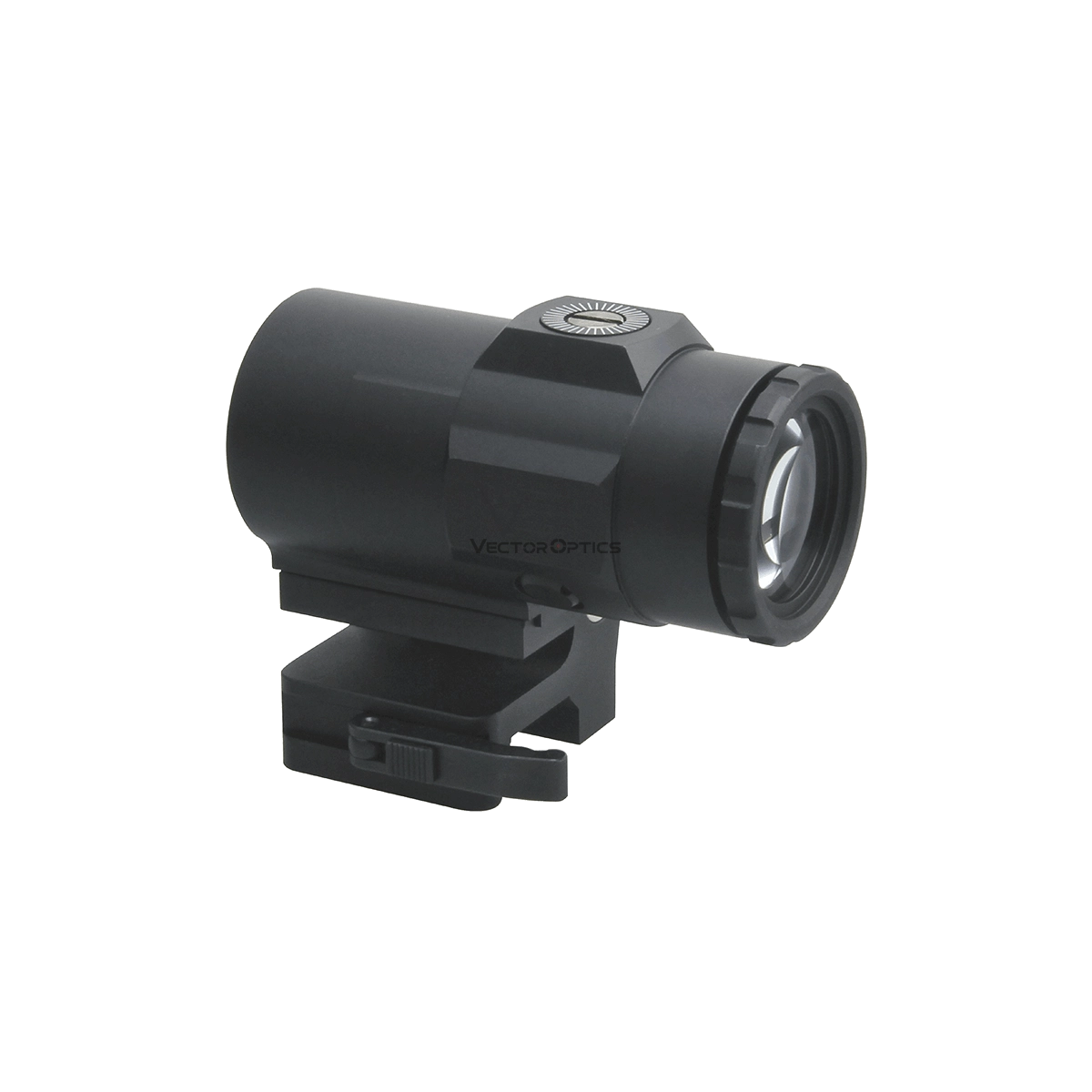 3x Magnifier Maverick-IV mit kompaktem Prisma-Design, geeignet für Reflexvisiere und anspruchsvolle Outdoor-Bedingungen.