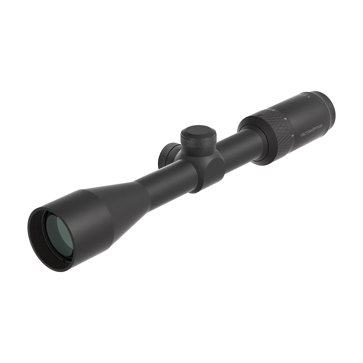 Wasserdichtes Matiz 3–9×40 SFP Zielfernrohr mit 1/4 MOA Klickverstellung und klarer Optik für präzises Zielen bei Outdoor-Einsätzen.
