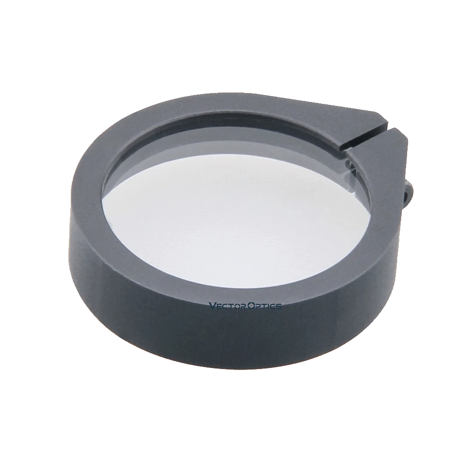 Vector Optics Rotpunktvisier Schutzkappe 28-30mm SCOT-59II aus Aluminium mit klarem Acrylglas. Langlebiger Schutz für Red Dot Visiere.