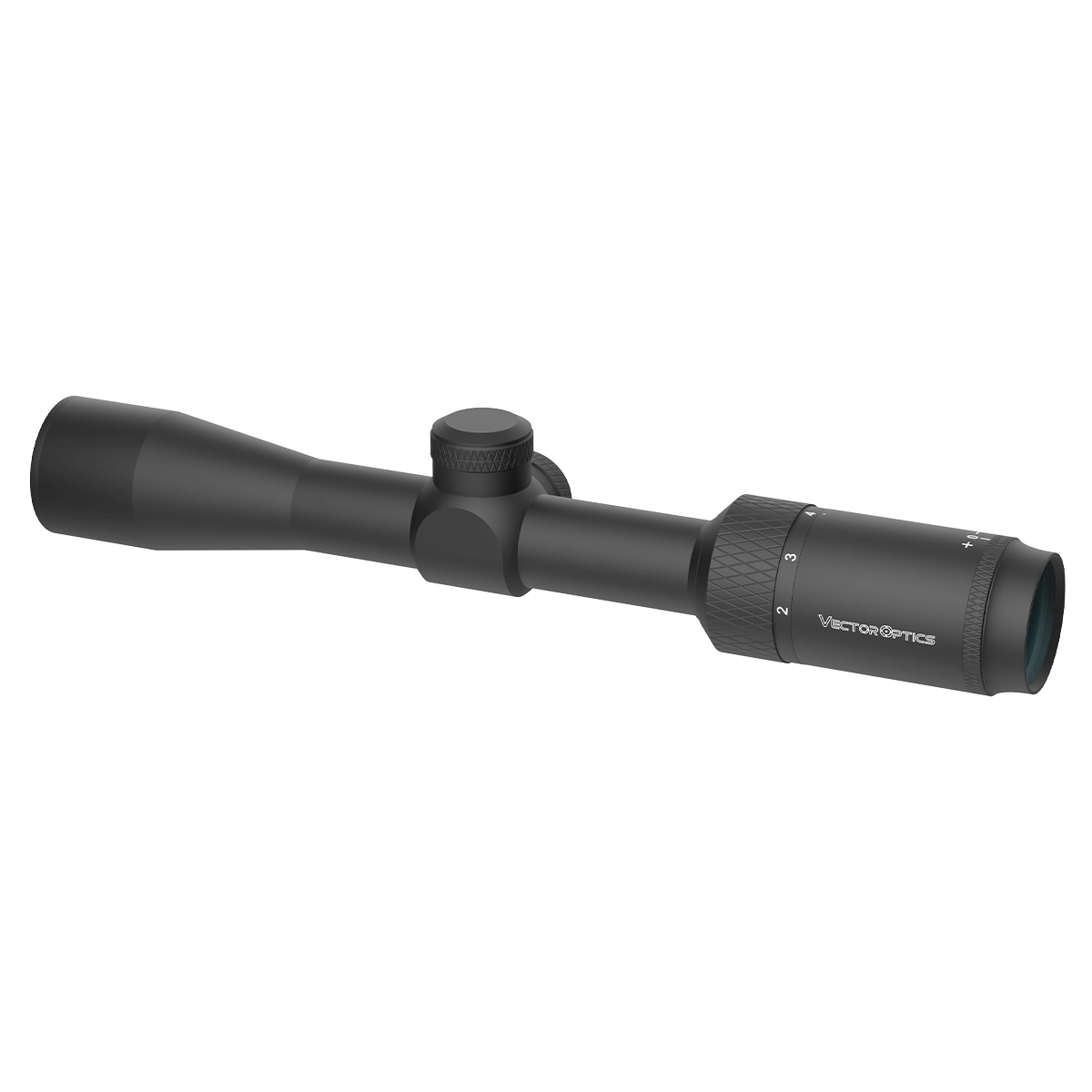 Matiz 2–7×32 SFP Zielfernrohr – Leichtes Zielfernrohr mit mattschwarzem Finish, ideal für Jagd- und Sportwaffen.