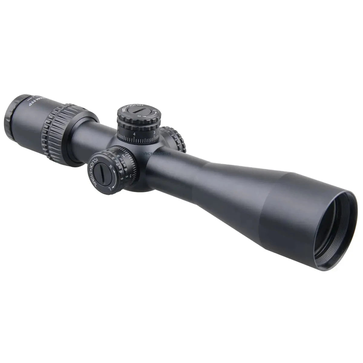 Veyron 4-16x44 FFP Zielfernrohr mit robustem Gehäuse und MIL-Verstellung, ideal für präzises Schießen bei variabler Vergrößerung.