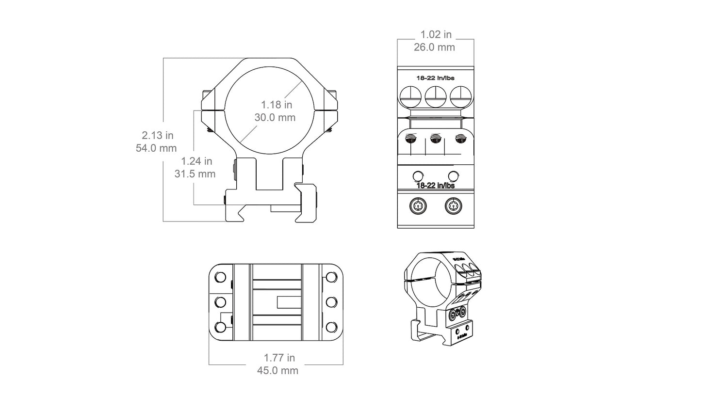 Technische Zeichnung Alu-Ringe X-Accu