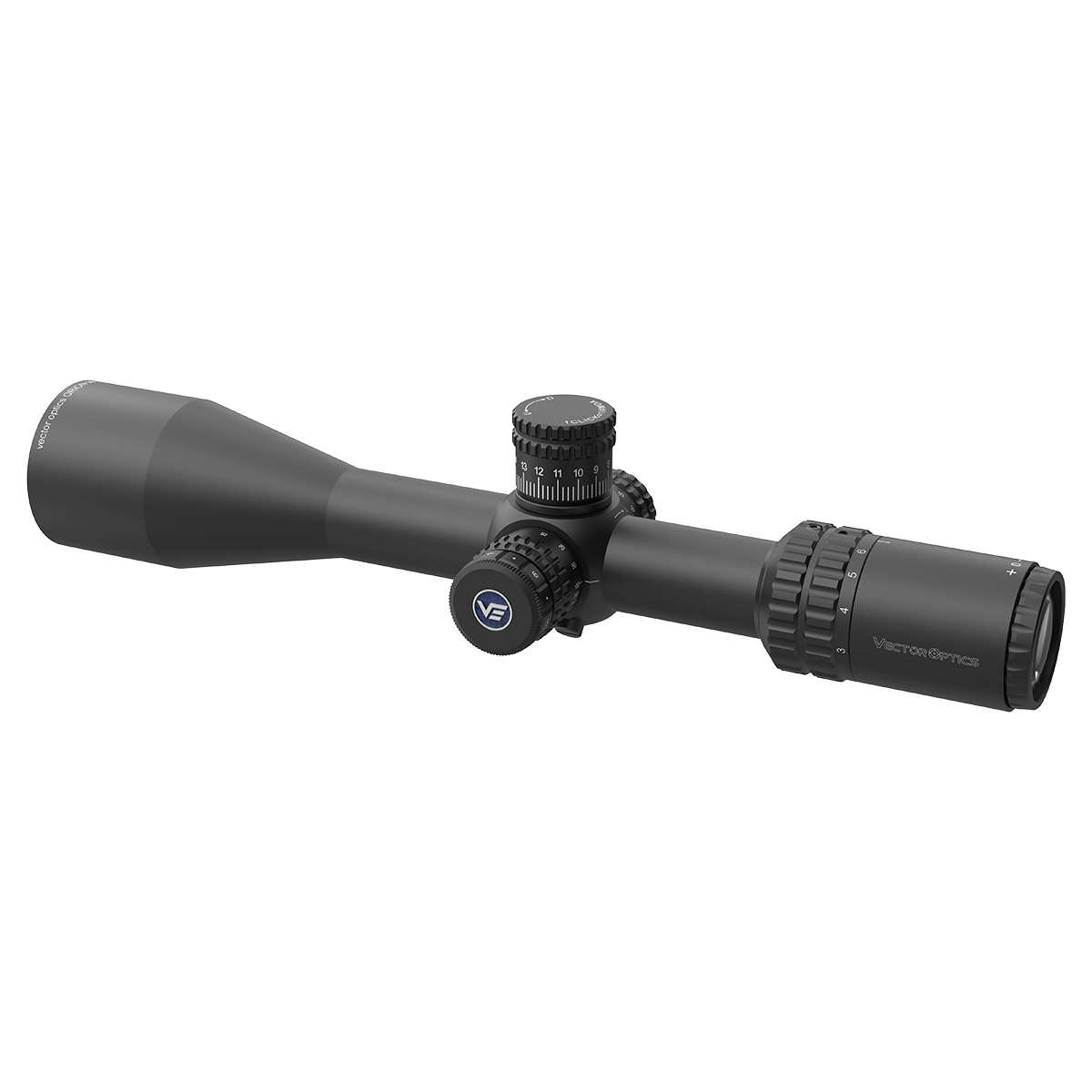 Orion Pro Zielfernrohr 3-18x50 SFP mit 100 MOA Verstellbereich und kompaktem Design für Jagd- und Sportschützen.