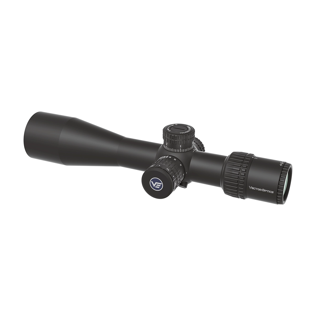 Veyron 4-16x44IR Zielfernrohr SCOL-48 mit beleuchtetem Absehen und präziser Höhen- und Seitenverstellung.