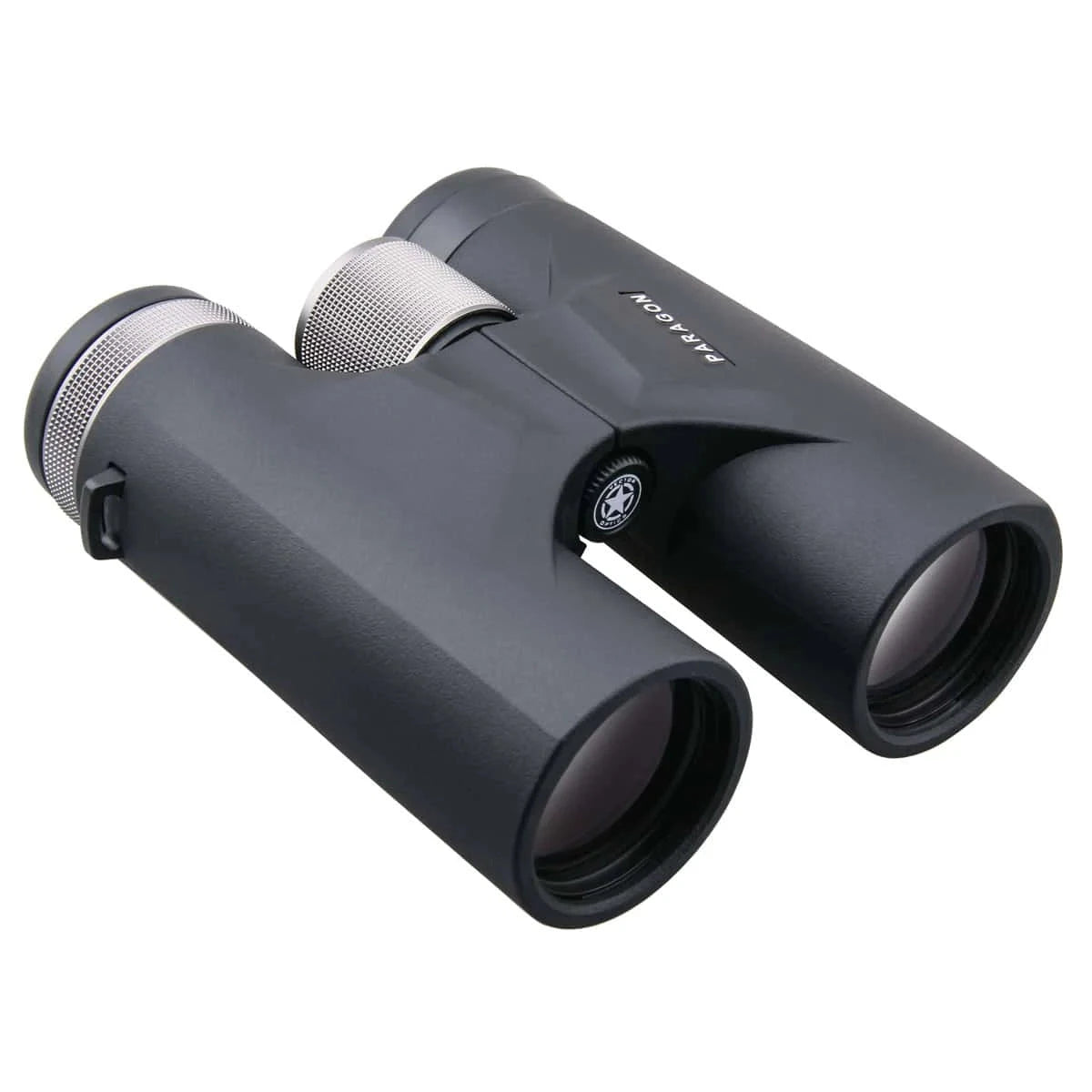 Kompaktes und robustes Paragon 10x42 Fernglas von Vector Optics mit rutschfester Oberfläche und präziser Optik für Naturbeobachtung.