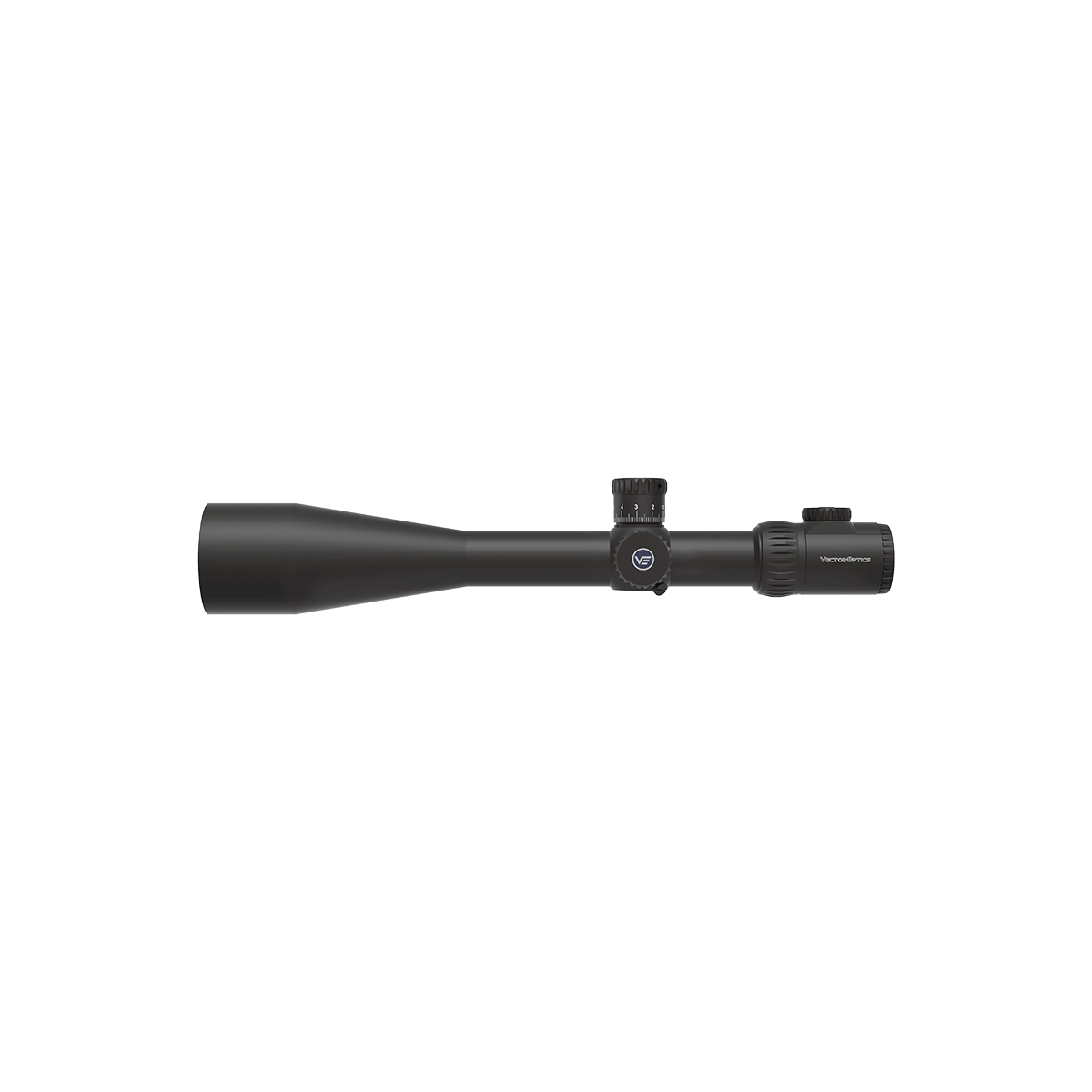 Minotaur 12-60x60 GenII SFP - Field Target Riflescope mit großem Objektiv und schlankem Design, ideal für präzises Schießen auf weite Distanzen.