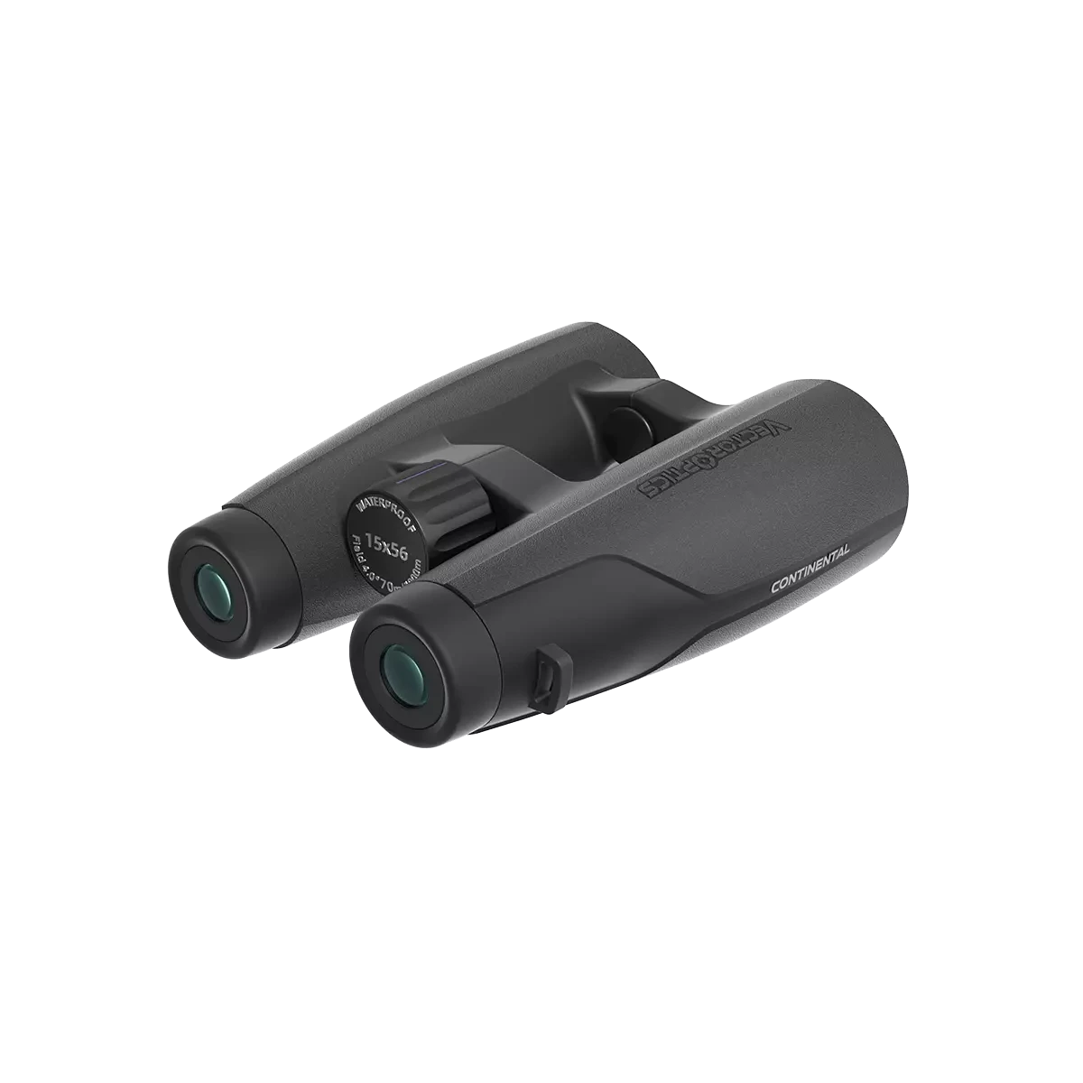Detailansicht des Vector Optics Continental 15x56 ED (SCBO-09) mit Dioptrienausgleich. Präzise Einstellung für individuelle Sehschärfe.