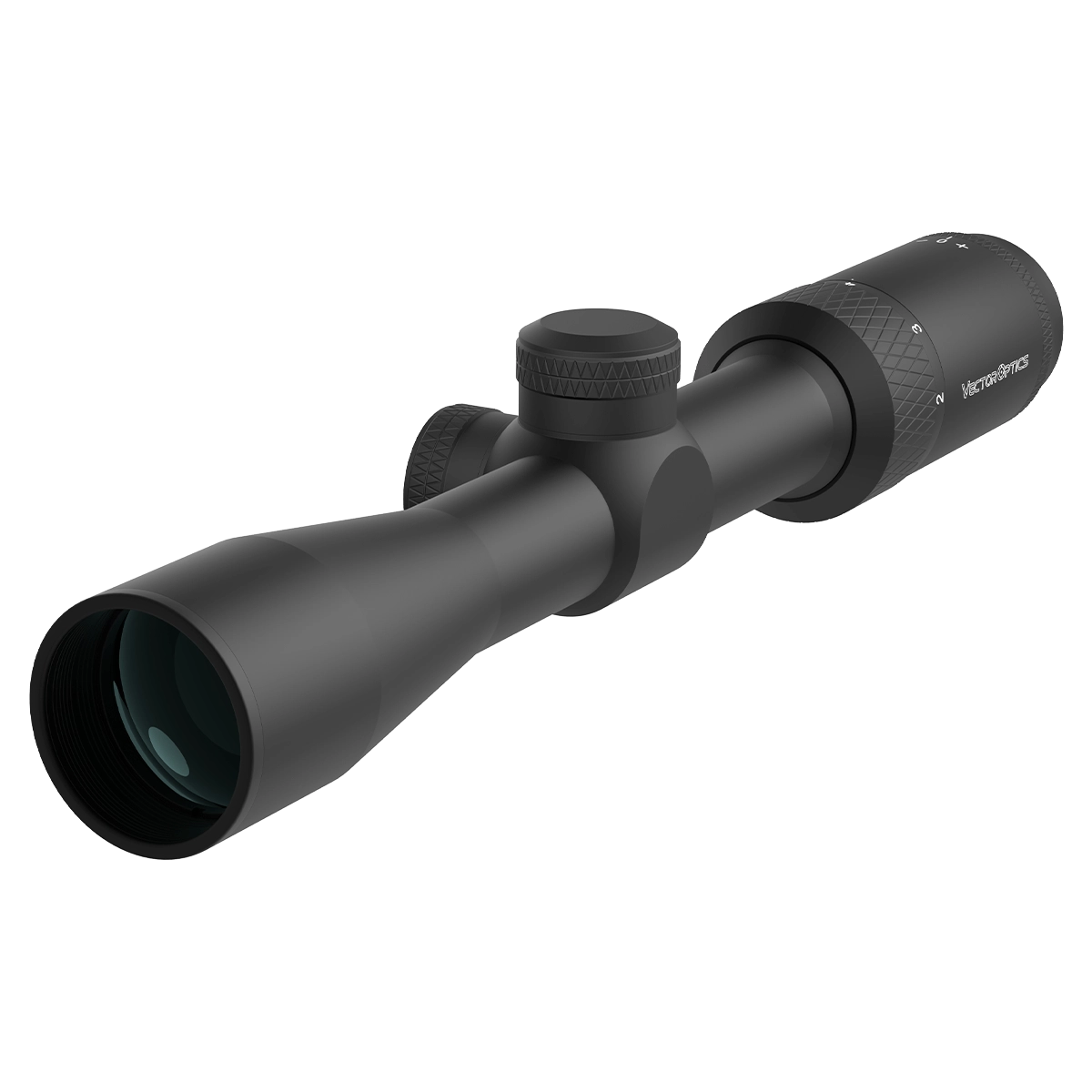 Matiz 2–7×32 SFP Zielfernrohr – Hochwertige Optik mit mehrfachvergüteter Linse und griffigem Zoomring, ideal für MPVO-Anwendungen.
