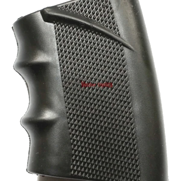 Ergonomische Gummigriffhülle mit Fingerrillen und Anti-Rutsch-Struktur für SCOT-11/SCOT-21 Pistolen, ideal für taktische Einsätze.