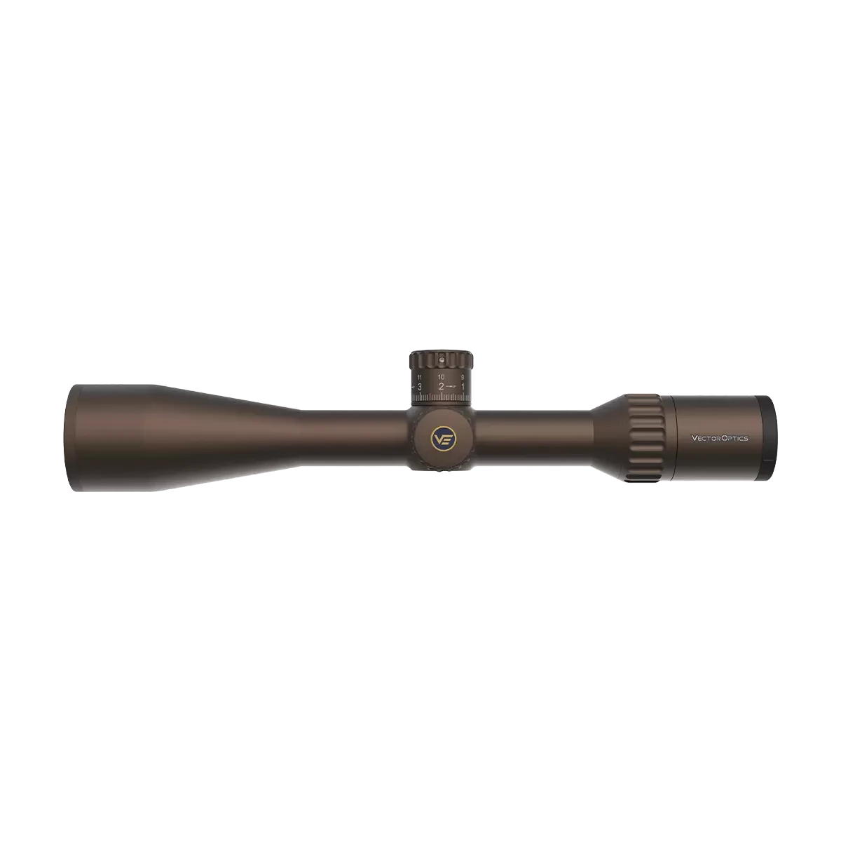 Continental x6 4-24x50 Tactical SFP in brauner Ausführung mit taktischem Design und hochwertiger Optik für Schützen.
