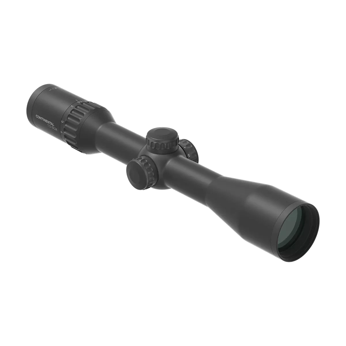 Continental X6 1.5–9×42 G4 Zielfernrohr mit klarer Optik und Schott HD-Glas für höchste Präzision bei Tag und Dämmerung.