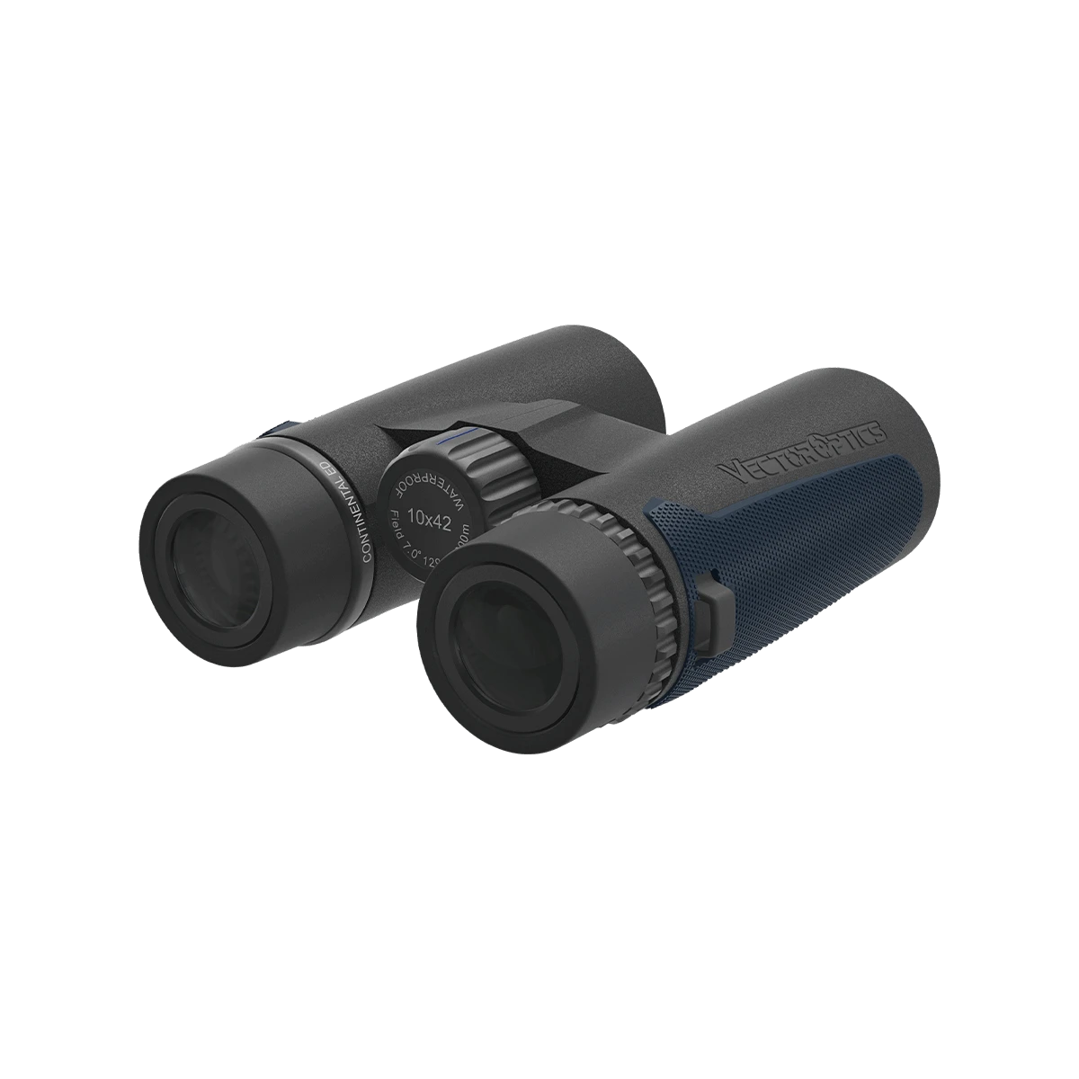 Hochwertiges Continental 10x42 ED Fernglas mit 88% Lichttransmission und ergonomischem Design für präzise Naturbeobachtungen.
