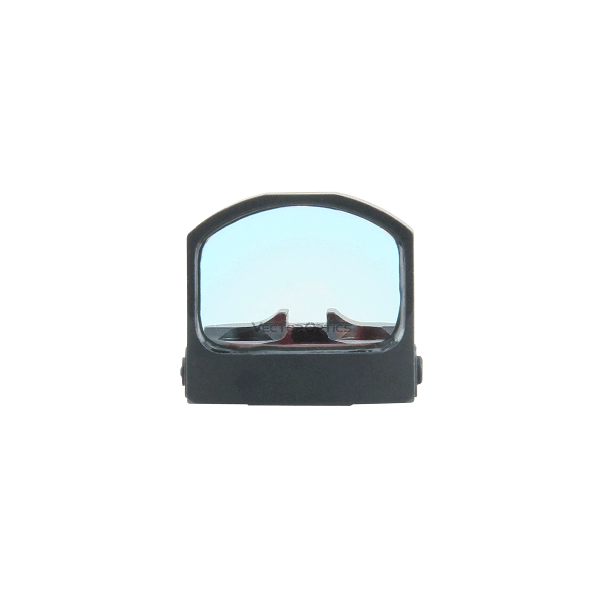 Frontansicht des Frenzy-S 1x17x24 Red Dot Sights mit klarem Sichtfenster für schnelle Zielerfassung bei Tageslicht.