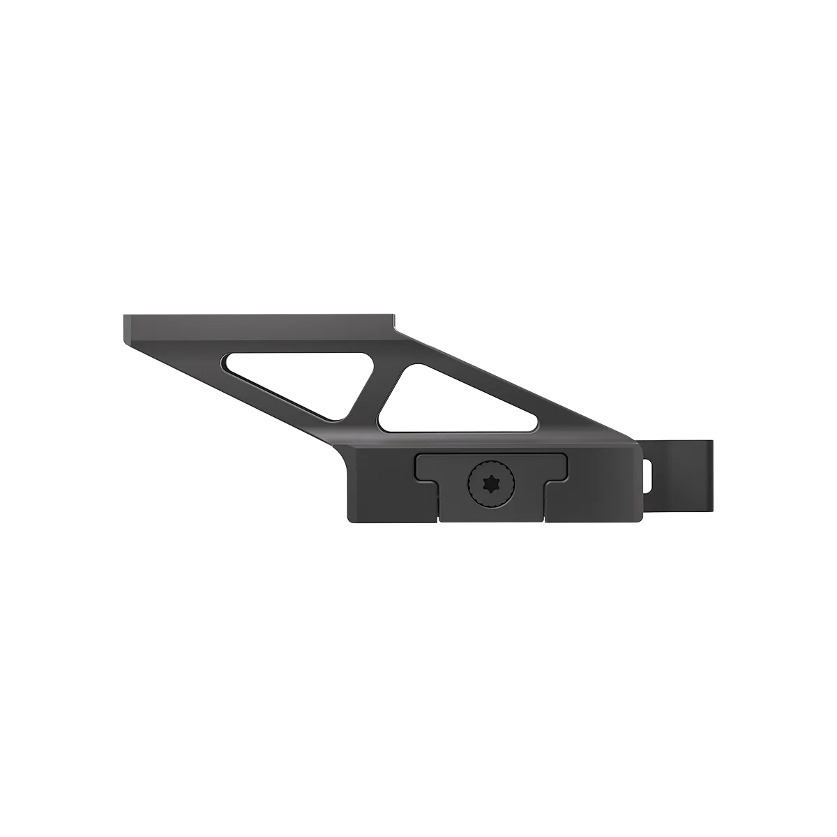 Profilansicht der QD Montage RUM (T1/T2) Picatinny Höhe 32.5mm (RD69-QD01) Vector Optics mit robustem Aufbau für taktisches Zubehör