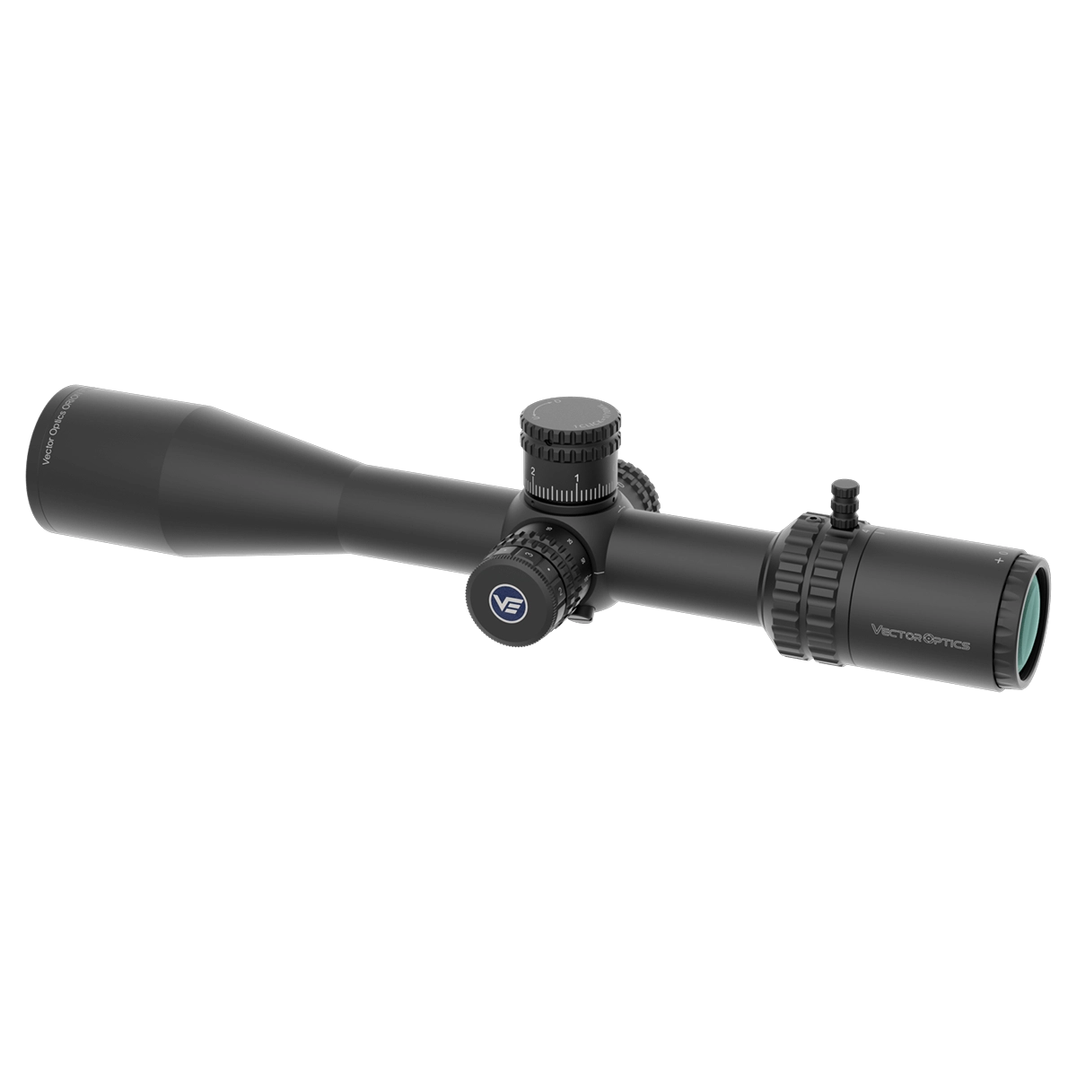 Orion Pro Max 4-16x44 Zielfernrohr mit VOR-7 MIL-Absehen und Zero-Stop-Funktion, optimiert für taktische Anwendungen und Langstreckenschießen.
