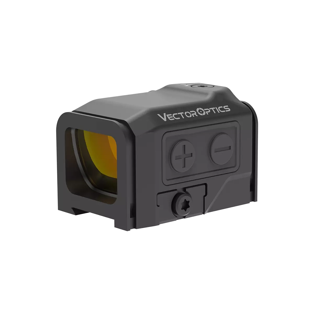 Frenzy Plus 1×18×22 - Vector Optics Rotpunktvisier mit robustem Gehäuse, seitlichen Bedientasten und IP67-Schutz für präzises Zielen.
