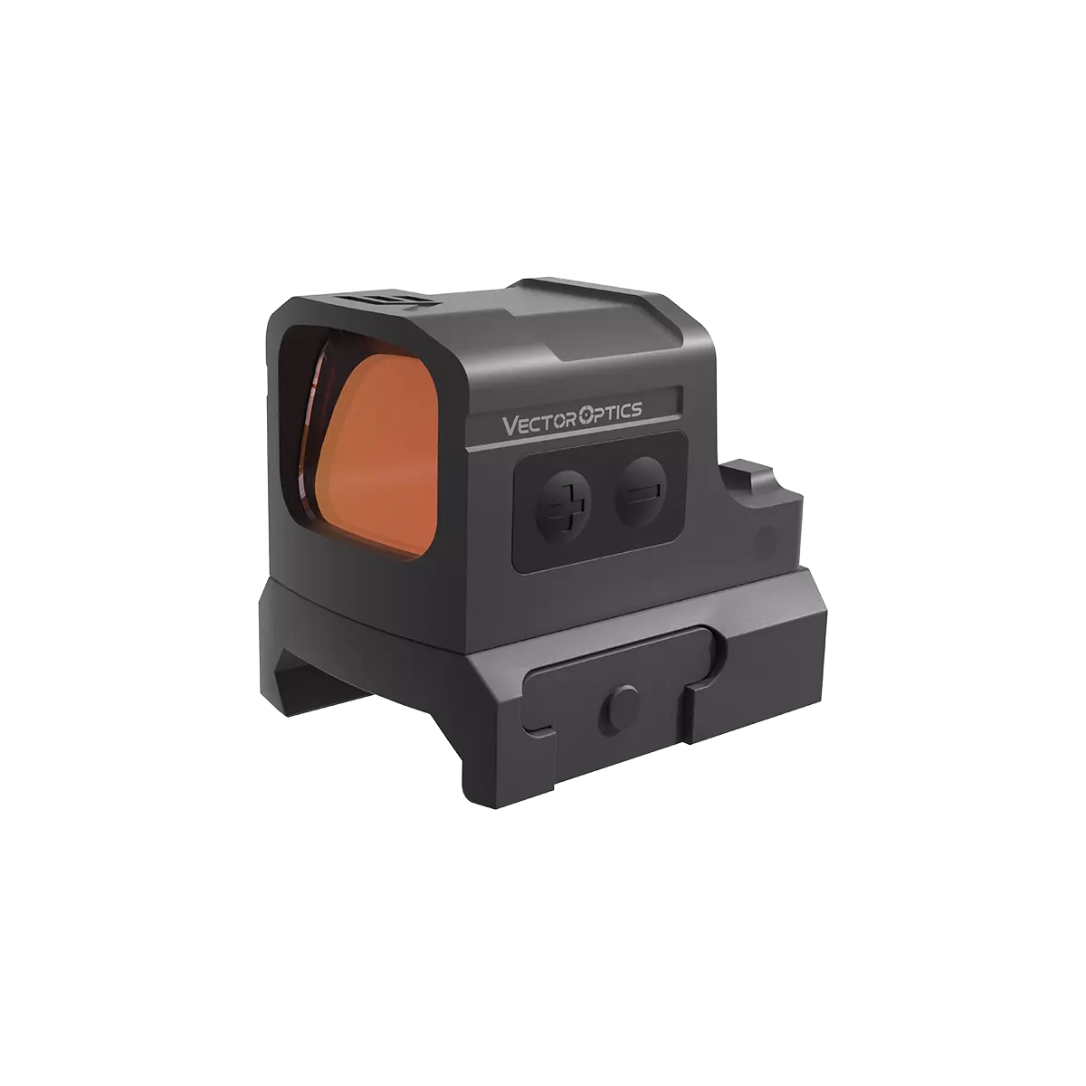 Frenzy-S Red Dot Sight SCRD-68 mit geschlossenem Gehäuse und orangener Linse, kompakt & wasserdicht für präzises Zielen auf Pistolen.