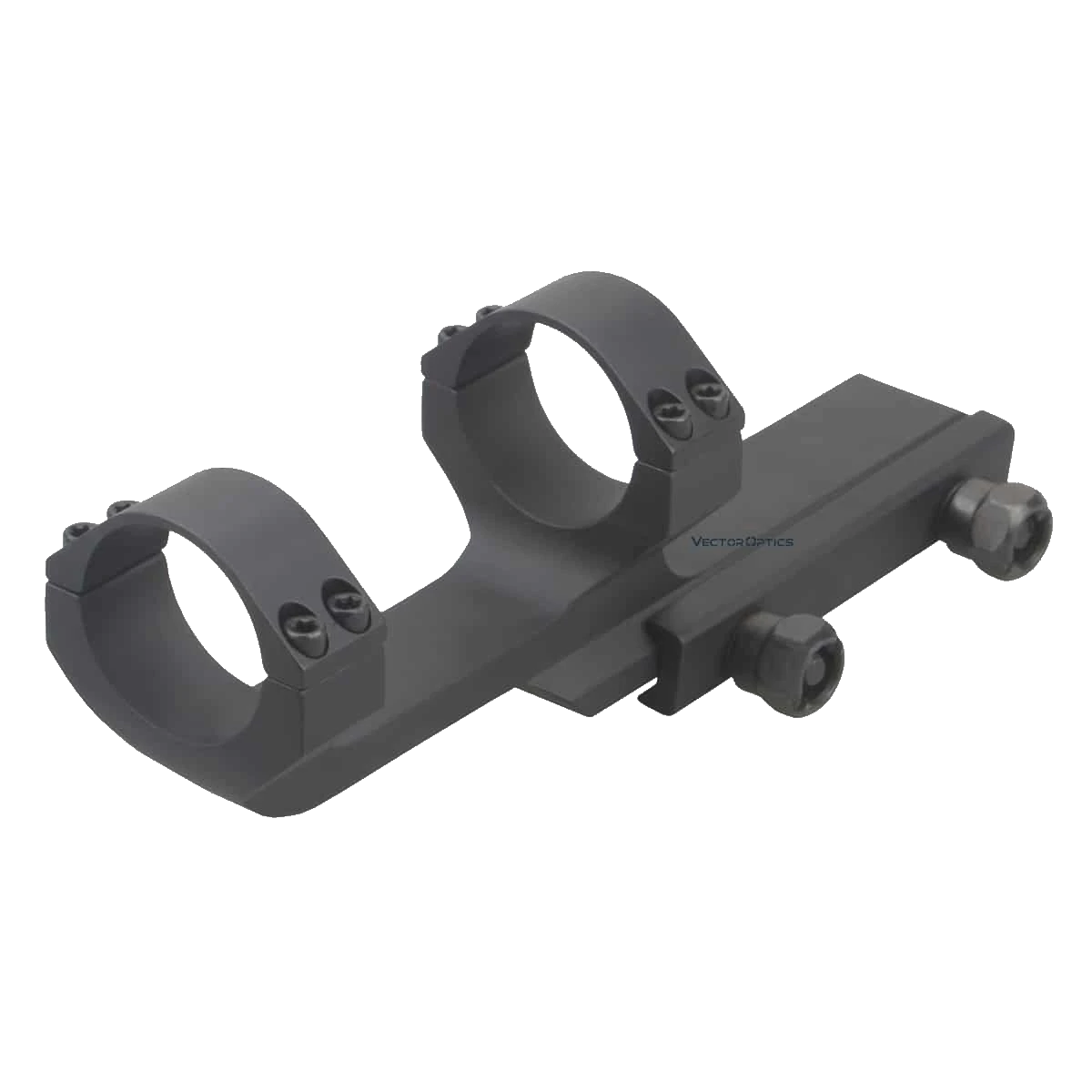 Cantilever | Höhe 38mm | Vector Optics 30mm Montage aus CNC-gefrästem Aluminium mit 0MOA Vorneigung für Zielfernrohre auf AR-Plattformen.