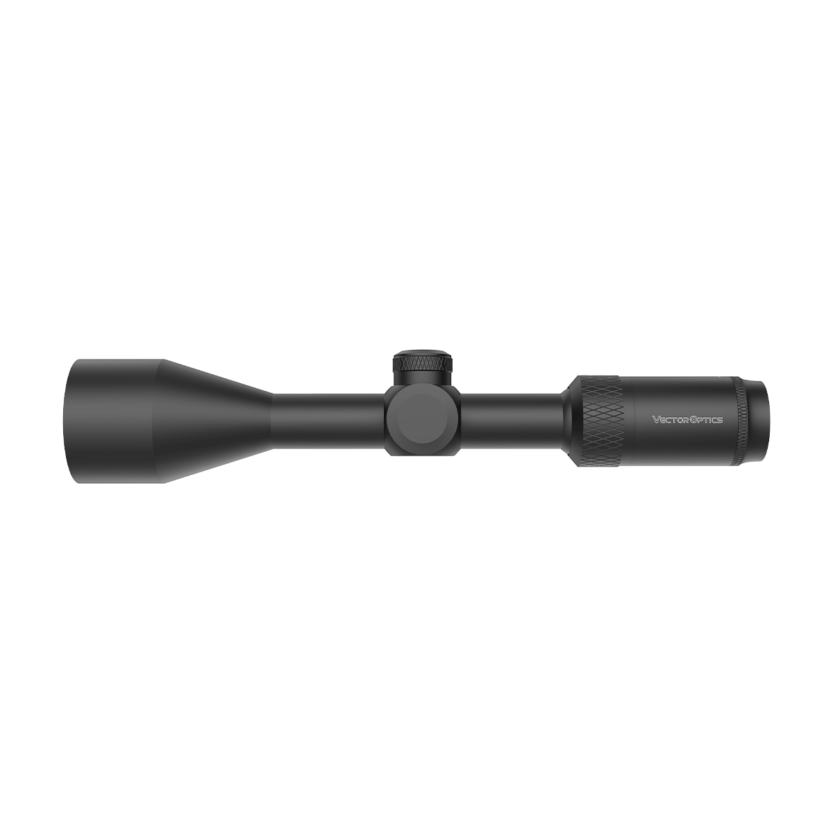 Matiz 3–9x50 SFP (SCOM-28) Zielfernrohr mit robustem Aluminiumgehäuse in Seitenansicht für Jagd und Sportschießen.