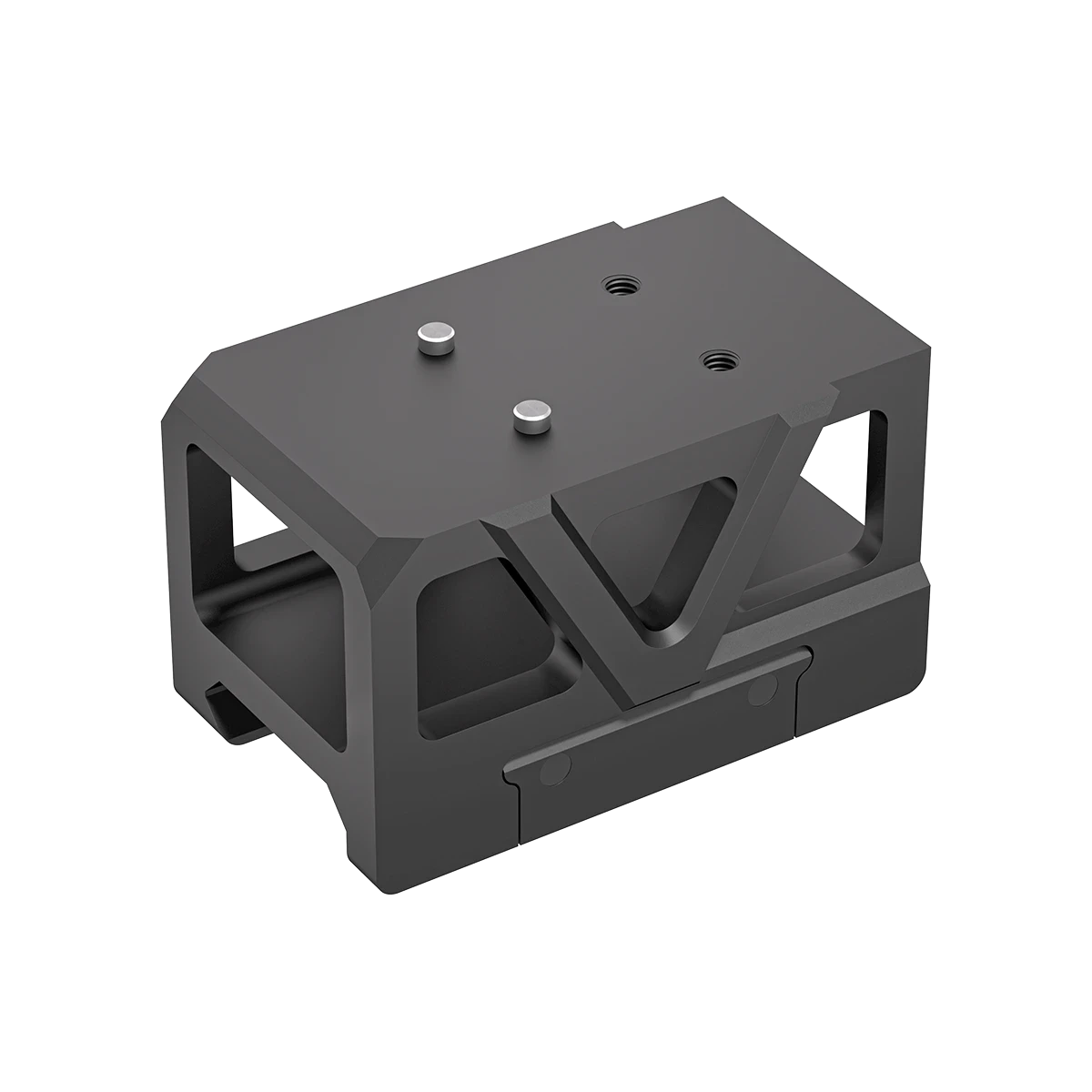 Vector Optics Picatinny Montage Riser SCFRM-24 aus Aluminium für GIN Red Dot, mit präziser Passform und robustem Design für Schießsport.