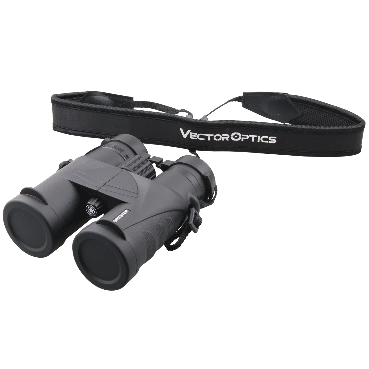 Forester 10x42 (SCBO-02) Fernglas mit Vector Optics Trageriemen, perfekt für komfortable Outdoor-Einsätze und zuverlässige Handhabung unterwegs.