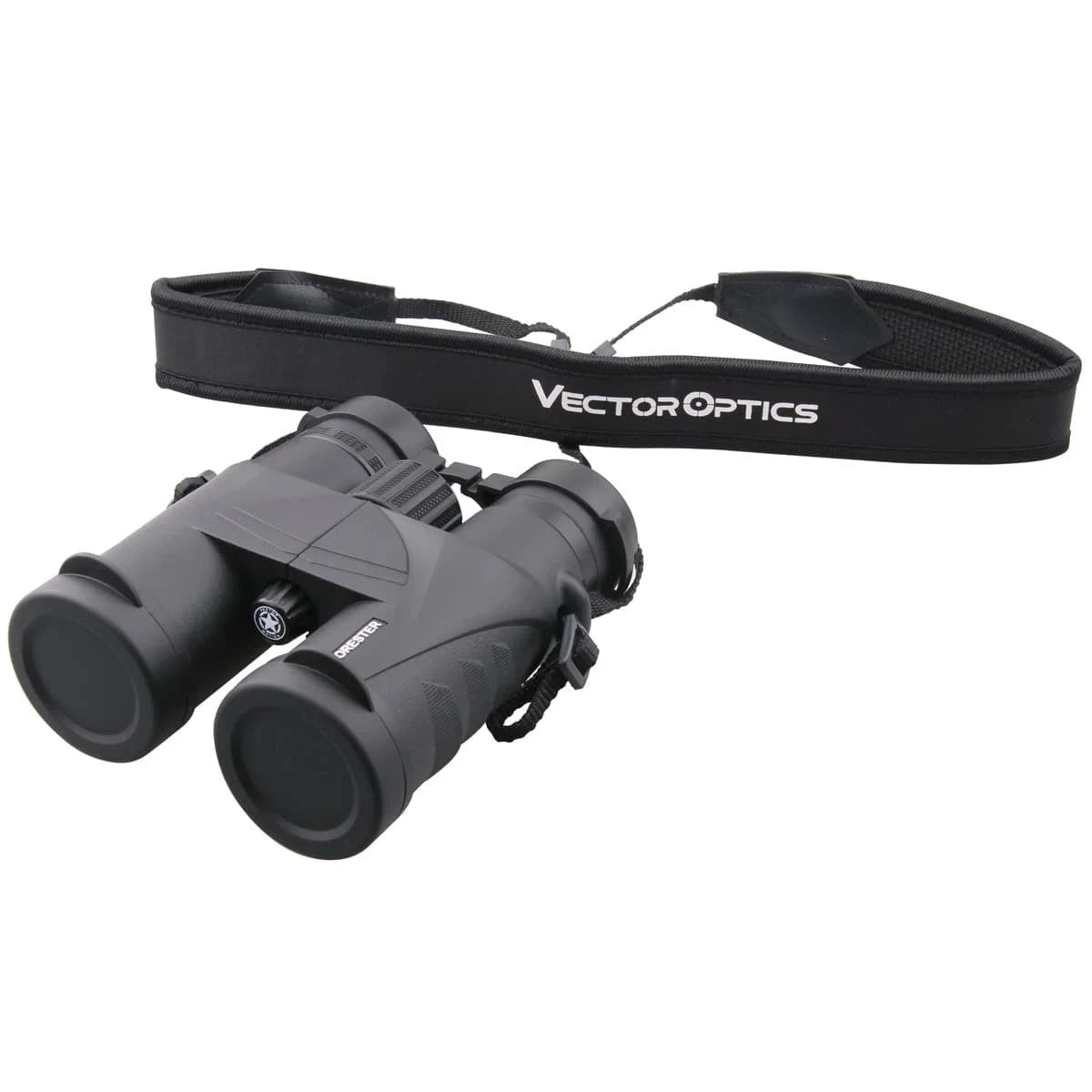 Forester 8x42 SCBO-01 Fernglas von Vector Optics mit gepolstertem Tragegurt – ideal für Wanderungen und Vogelbeobachtung.