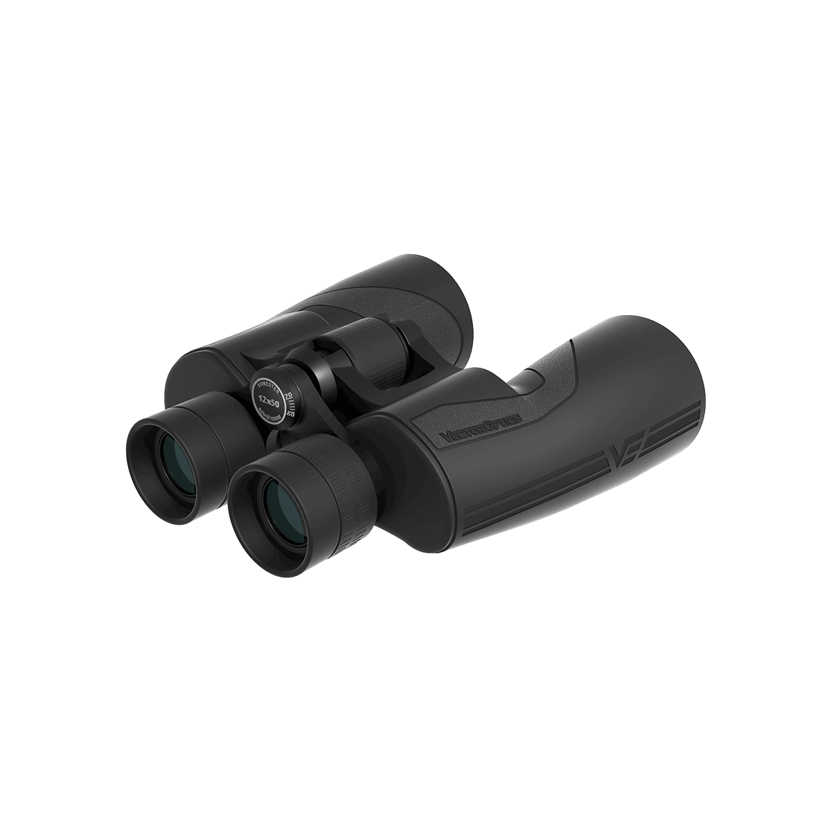 Robustes Forester 12x50 Fernglas mit weiter Austrittspupille und komfortabler Augenmuschel, ideal für lange Beobachtungen in der Natur.
