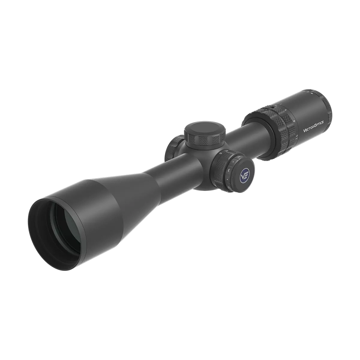 Grizzly 2.5-15x50i HD Zielfernrohr mit taktischen Verstelltürmen und großem Objektiv für exakte Zielerfassung im Jagd- und Schießsport.