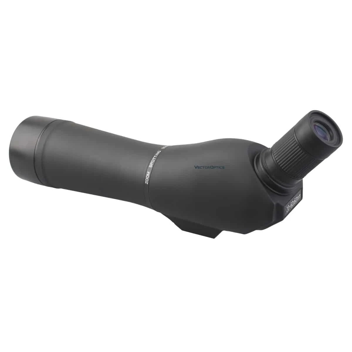 Forester 20-60x60 Spotting Scope - Vector Optics Fernglas mit schrägem Okular und robuster Bauweise für klare Sicht bei hoher Vergrößerung.