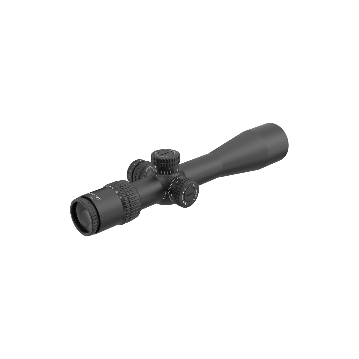 Veyron 6-24x44IR SFP Zielfernrohr mit MPR-V10 Absehen und fein einstellbaren Türmen für präzise Schüsse auf weite Distanzen.
