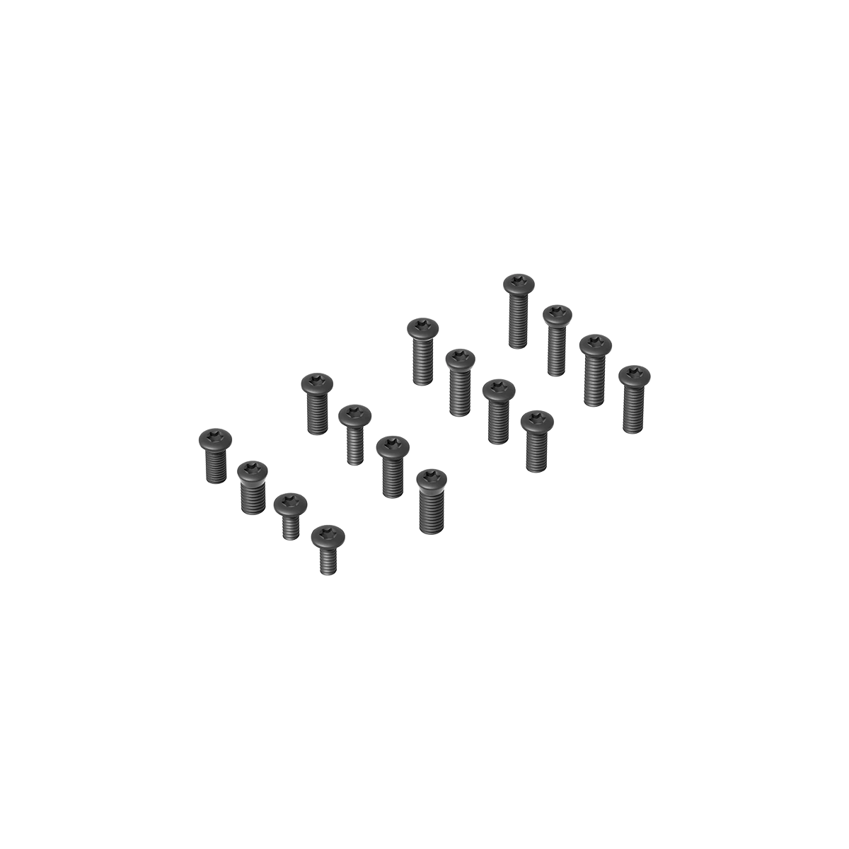 Schraubenset Universal für Optik - Vector Optics | 16-teiliges Set mit verschiedenen Sechskantschrauben für präzise Montage von Optiken.