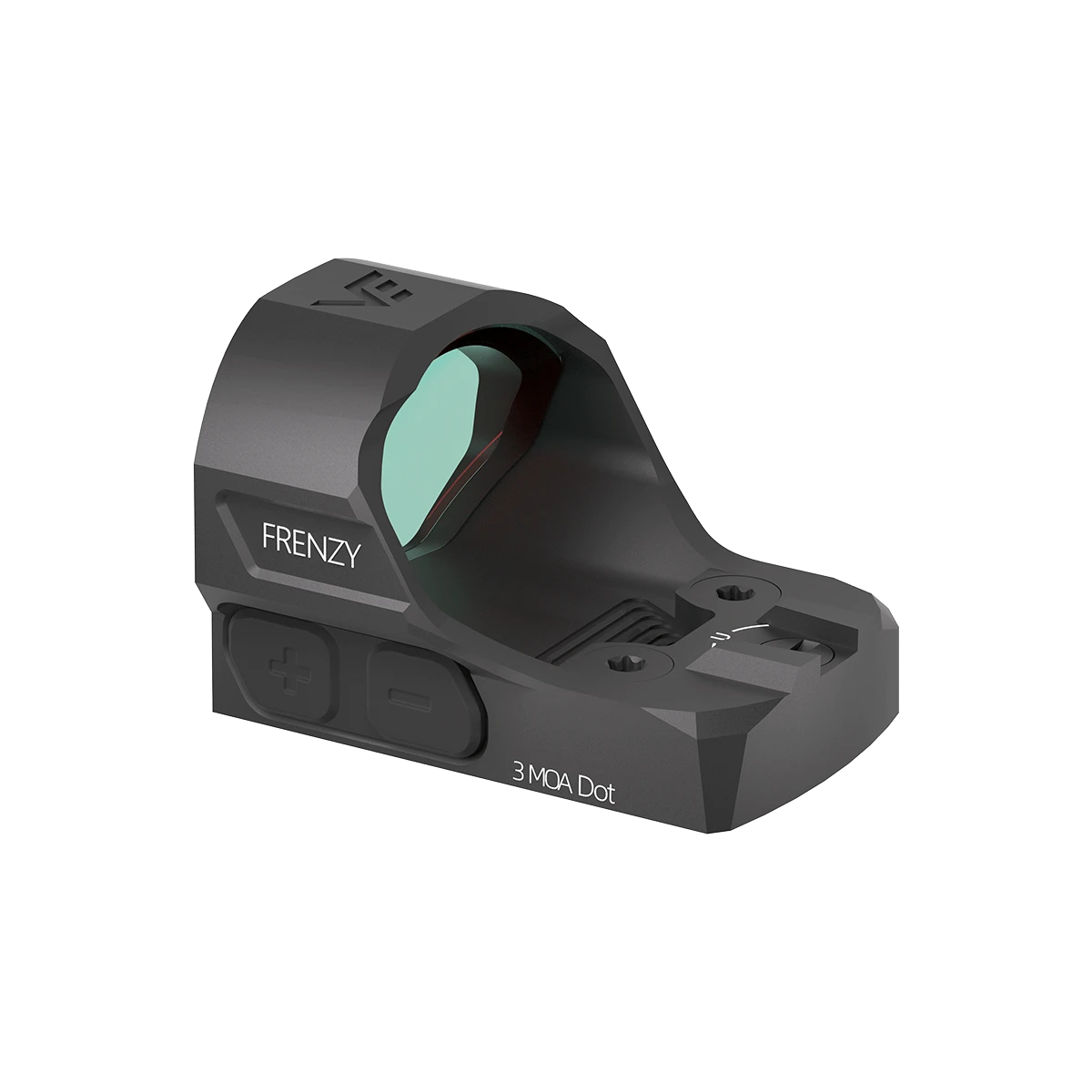 Kompaktes Frenzy-S 1x19x28 Red Dot Visier mit 3 MOA Punkt und Bewegungssensor. Leichtes Design für schnelle Zielerfassung.
