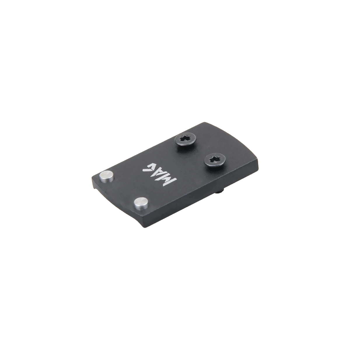 Montage MGT (RMSc) für Glock Adapter aus Aluminium, 41mm lang, mit Schrauben zur Befestigung von RMSc Rotpunktvisieren ohne MOS-System.