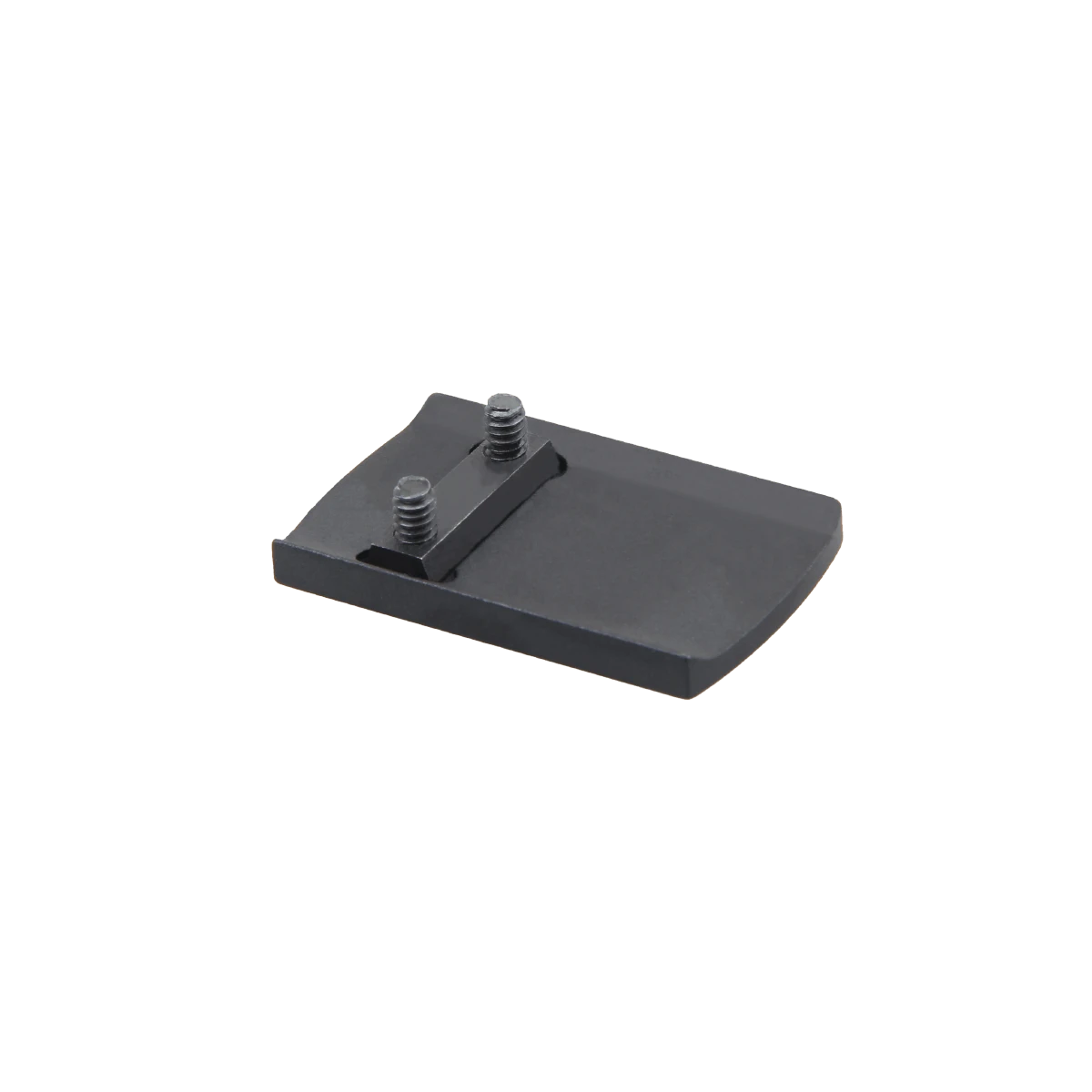 Rückseite des Montageadapters MGT (RMSc) für Glock, zeigt präzise Passform und Schraubgewinde zur sicheren Optikmontage.