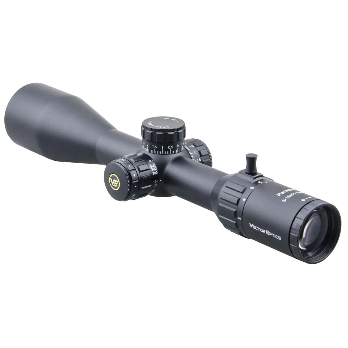 Paragon 3-15x50 SFP GenII Zielfernrohr mit verstellbarem Zoomring und Parallaxenausgleich, ideal für Langstreckenschießen.