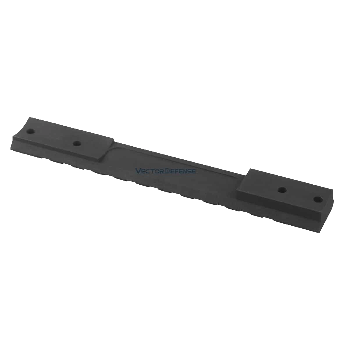Unterseite der Remington 700 Long Action Montage aus Stahl SCRA-64, stabile Konstruktion für sichere Waffenmontage von Vector Optics.
