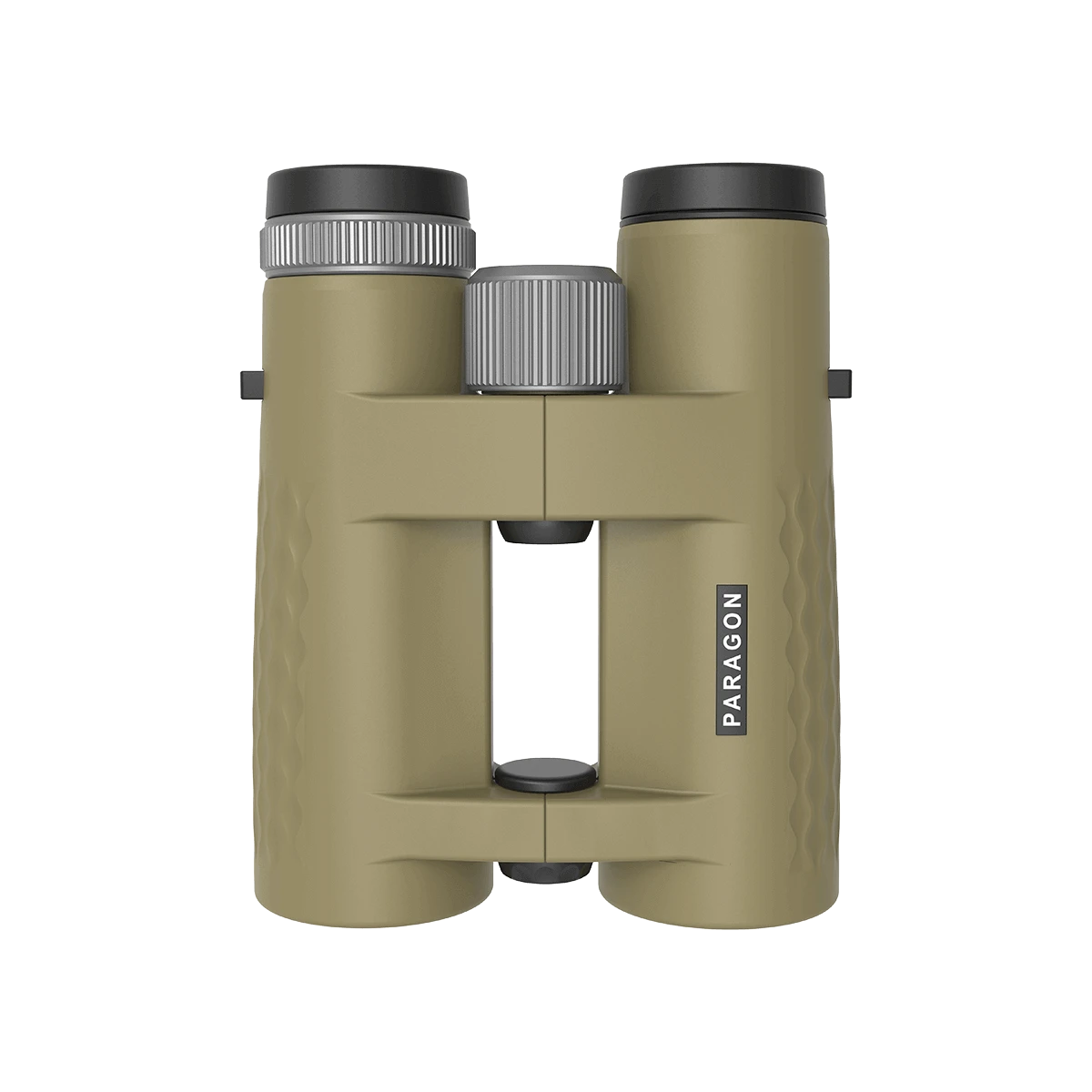 Paragon 8x42 HD Fernglas mit kompaktem, offenem Brückendesign und Paragon-Logo, ideal für Outdoor-Aktivitäten und Vogelbeobachtung.