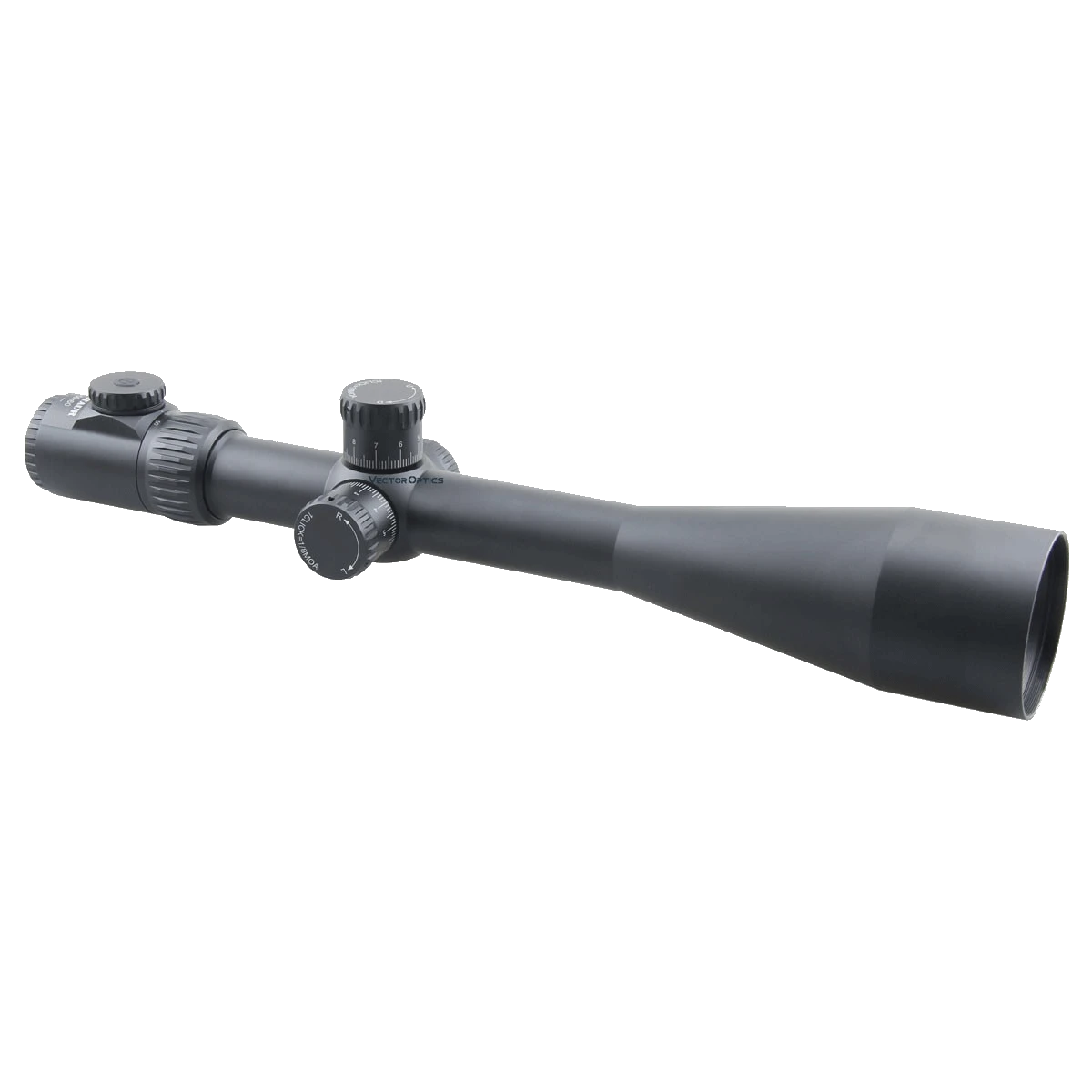 Minotaur Zielfernrohr 10-50x60 SFP SCOL-39 mit 60-mm-Objektivlinse, ideal für Zielfernrohre im Bereich Field Target und Benchrest-Schießen.