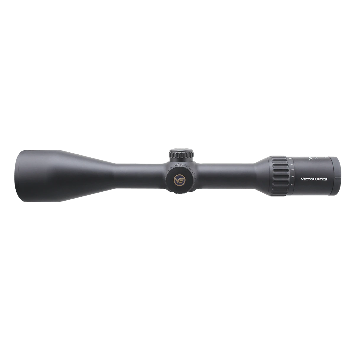 Continental x8 3-24x56 SFP - Vector Optics Jagd Zielfernrohr mit großem Objektivdurchmesser für präzises Zielen auf weite Distanzen.