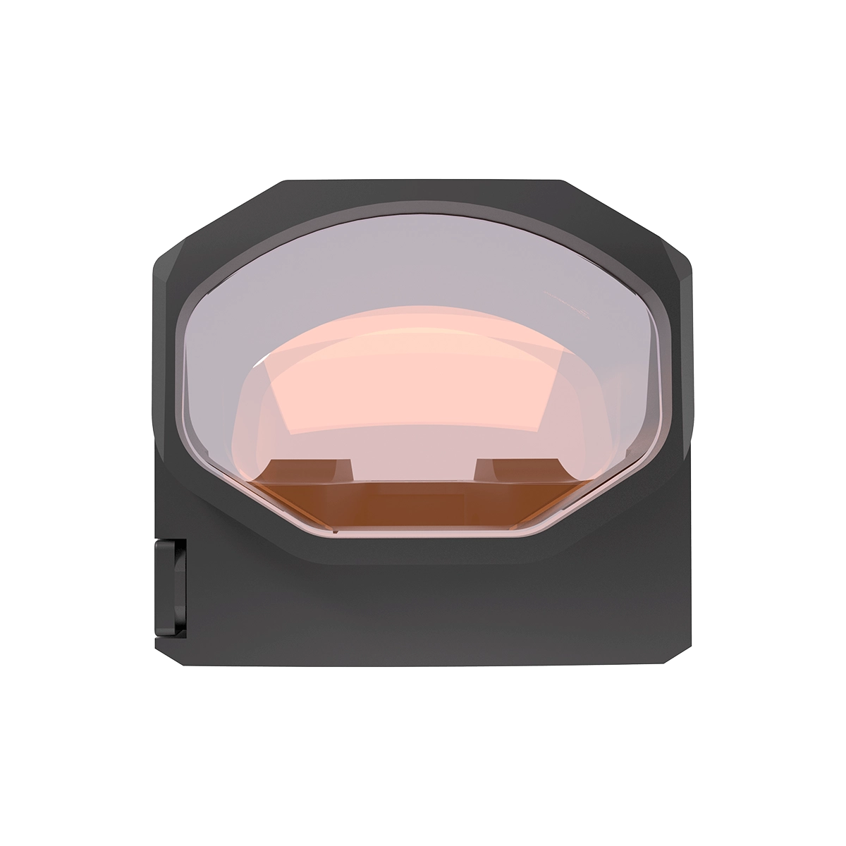 Frenzy-X 1×19×26 GenII - Vector Optics | Frontansicht des Red Dot Visiers mit klarer Linse und weitem Sichtfeld für präzises Zielen.