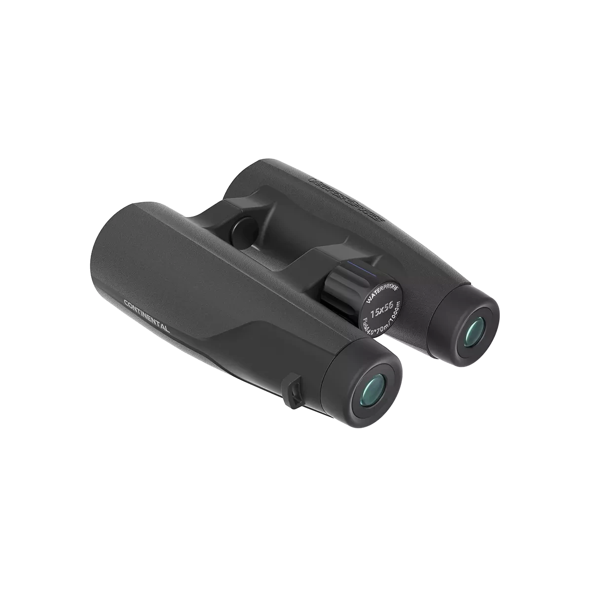 Rückansicht des Continental 15x56 ED (SCBO-09) von Vector Optics mit zentralem Fokussierrad. Ergonomisches Design für komfortable Nutzung.