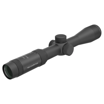 Forester 2–10×40 SFP - Rifle Scope SCOM-02 mit verstellbarem Okular und rutschfesten Bedienelementen für flexible Jagdeinsätze.