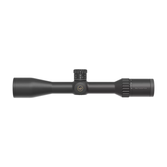 Continental X8 2–16x44 ED SFP - Taktisches Zielfernrohr mit 44mm Objektivlinse und robustem Mittelrohr für präzise Langstreckenschüsse.