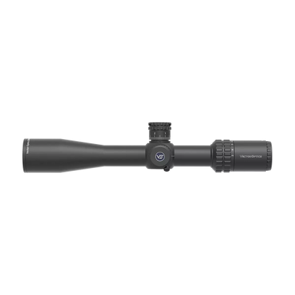 Orion MAX Zielfernrohr FFP 3-18x44 mit taktischem Design und präziser Höhenverstellung für Jagd und Sportschießen.
