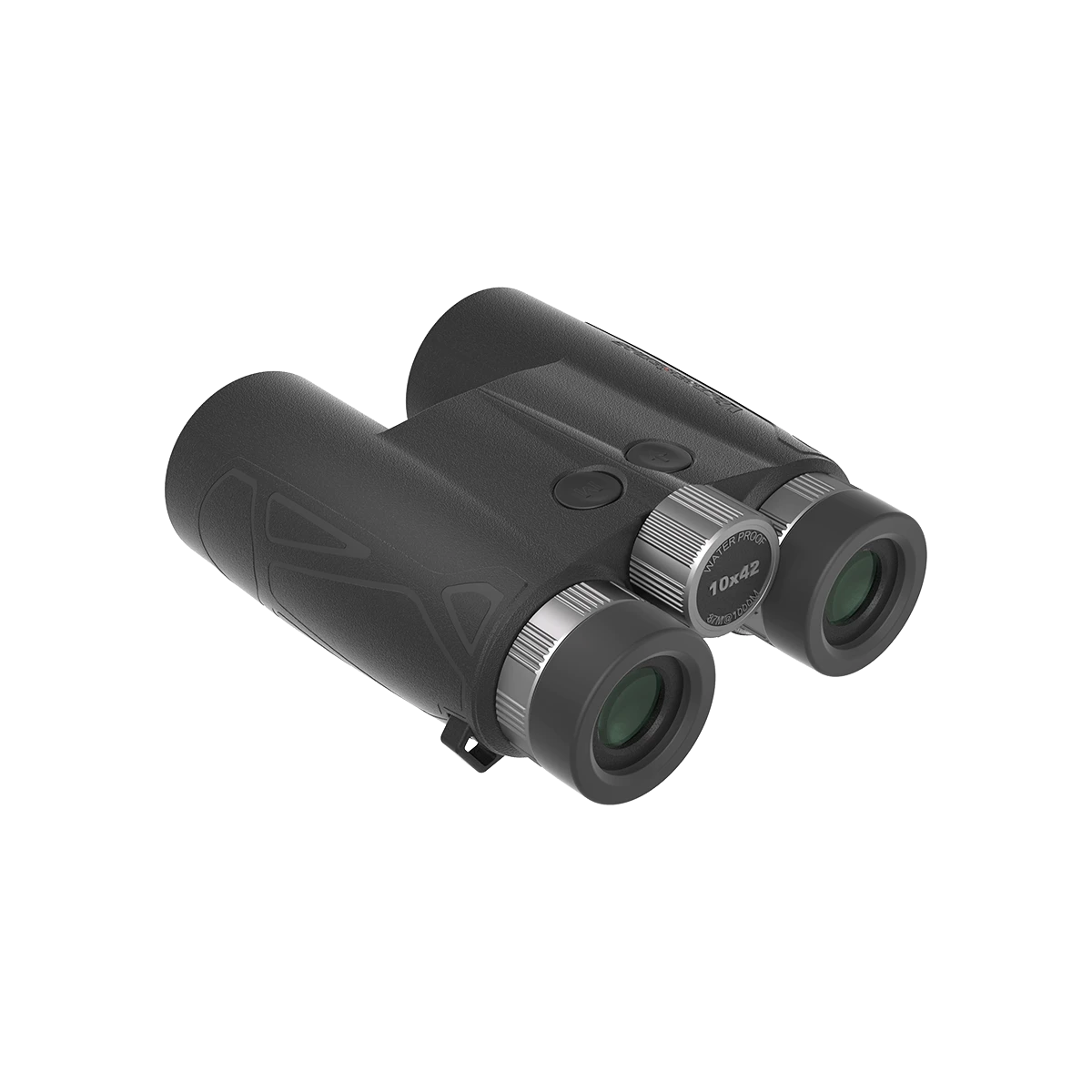 Paragon 10x42 Fernglas Rangefinder mit 2300m Entfernungsmesser und komfortabler Okularanpassung für präzise Sicht bei Outdoor-Aktivitäten.