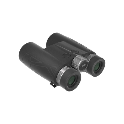 Paragon 10x42 Fernglas Rangefinder mit 2300m Entfernungsmesser und komfortabler Okularanpassung für präzise Sicht bei Outdoor-Aktivitäten.