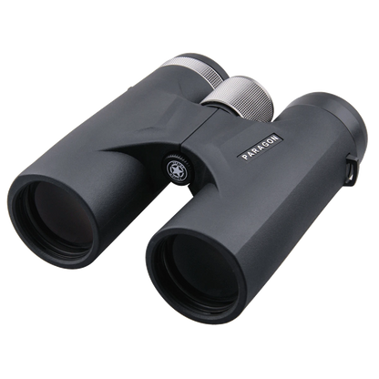 Paragon 8x42 – Vector Optics Fernglas mit zentralem Fokus und silberbeschichtetem BaK-4-Prisma, ideal für Outdoor-Einsätze. Robustes, IPX6-wasserdichtes Design.