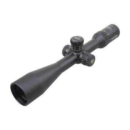 Taktisches Zielfernrohr Continental x6 4-24x50 Tactical SFP mit VCT-20A Absehen und Zero-Stop-Funktion für präzise Zielerfassung.